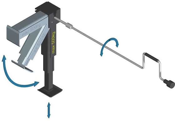 PODPORY STABILIZUJĄCE SAWIKO AREX LIGHT II 31-51 cm 500 kg 2 szt.
