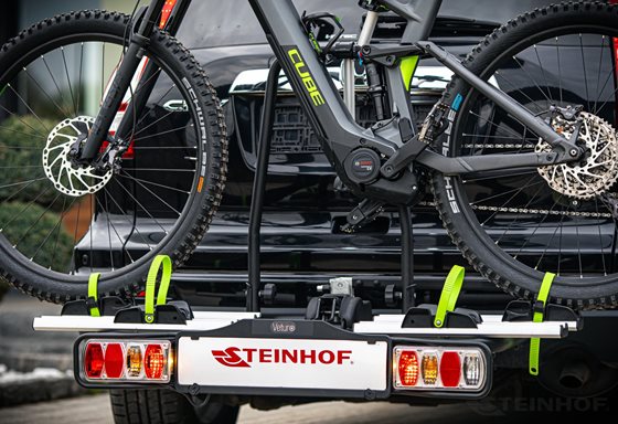 BAGAZNIK ROWEROWY STEINHOF 2 ROWERY ELEKTRYCZNE NA HAK