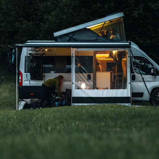 ŚCIANA THULE PRZÓD RAIN BLOCKER G2 MINIVAN 112 cm