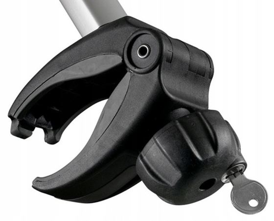 UCHWYT ROWEROWY THULE HOLDER 1 BLOKADA SREBRNY