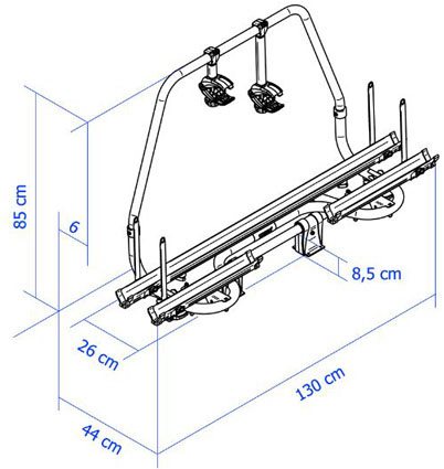 BAGAŻNIK ROWEROWY THULE CARAVAN SMART