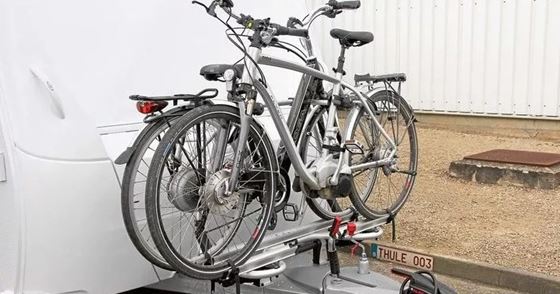 BAGAŻNIK ROWEROWY THULE CARAVAN SUPERB STANDARD SREBRNY