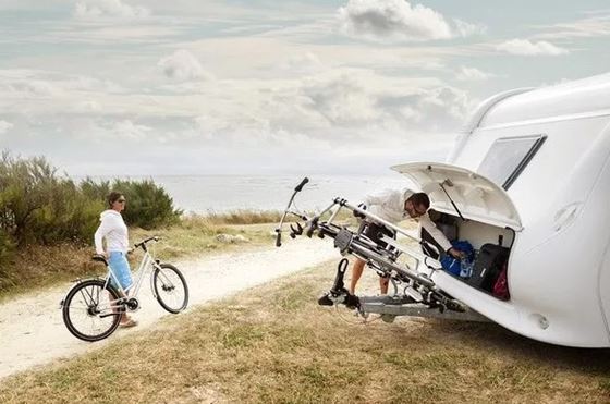 BAGAŻNIK ROWEROWY THULE CARAVAN SUPERB STANDARD SREBRNY
