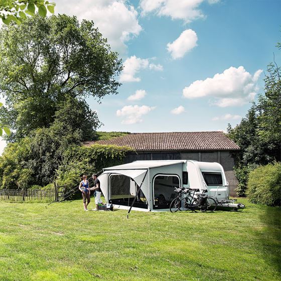 MARKIZA 375 cm THULE OMNISTOR 1200 WORKOWA MYSTIC GREY