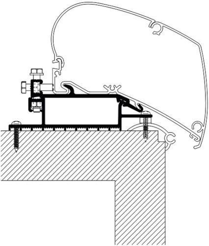 ADAPTER MARKIZY THULE ROOF TOP 6 DACHOWY