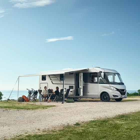 MARKIZA 600 cm THULE OMNISTOR 8000 BIAŁA MYSTIC GREY