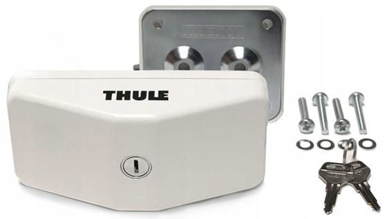 BLOKADA DRZWI ZEWNĘTRZNA THULE DOOR LOCK BIAŁA 3 szt.