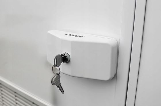 BLOKADA DRZWI ZEWNĘTRZNA THULE DOOR LOCK BIAŁA 3 szt.
