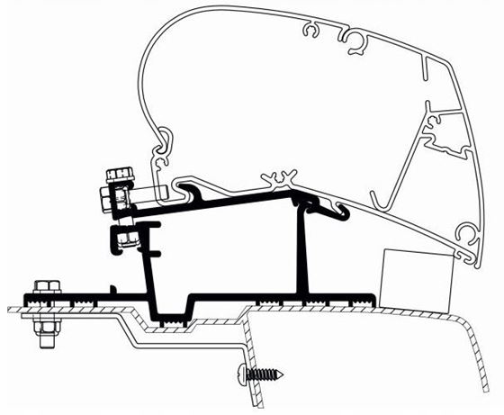 ADAPTER MARKIZY THULE MASTER/MOVANO OD 2010