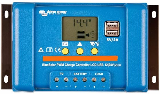 REGULATOR ŁADOWANIA PWM-LCD 20A
