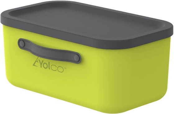 POJEMNIK YOLCO MYTHEN 12L LIMONKA Z POKRYWKĄ