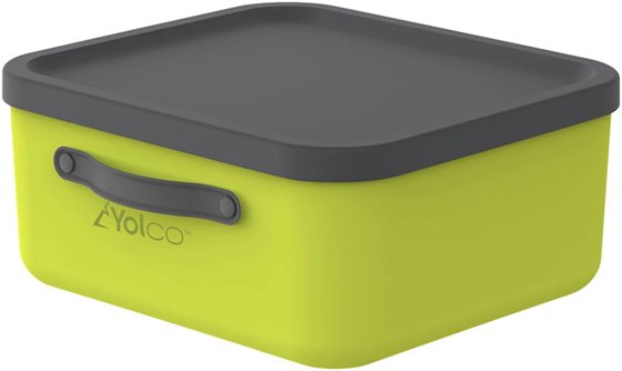 POJEMNIK YOLCO MYTHEN 20L LIMONKA Z POKRYWKĄ