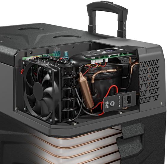 LODÓWKA KOMPRESOROWA YOLCO BCX40 CARBON 40L 12/24V +20/-20C