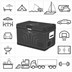 LODÓWKA KOMPRESOROWA YOLCO GCX37 BLACK 37L 12/24V