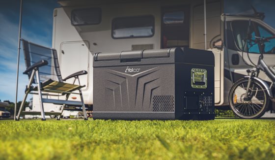LODÓWKA KOMPRESOROWA YOLCO GCX37 BLACK 37L 12/24V