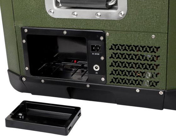 LODÓWKA KOMPRESOROWA YOLCO GCX37 GREEN 37L 12/24V