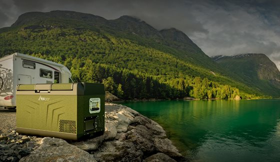 LODÓWKA KOMPRESOROWA YOLCO GCX37 GREEN 37L 12/24V