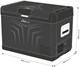LODÓWKA KOMPRESOROWA YOLCO GCX47 BLACK