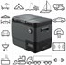 LODÓWKA KOMPRESOROWA YOLCO DX40 SPACE GRAY CARBON 40L 12/24V +20/-20C