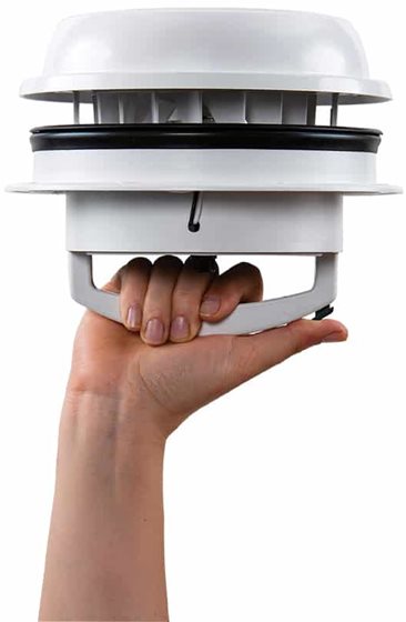 WENTYLATOR MAXXAIR MAXXFAN DOME PLUS LED BIAŁY 12V