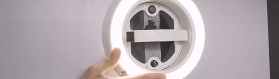 WENTYLATOR MAXXAIR MAXXFAN DOME PLUS LED BIAŁY 12V