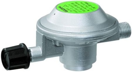 REDUKTOR GAZU GOK 50 mbar 1,5 kg/h KARTUSZ GAZOWY x 1/4 LH-KN