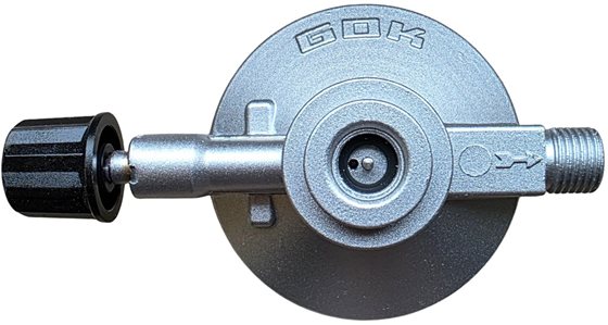 REDUKTOR GAZU GOK 30 mbar 1,5 kg/h KARTUSZ GAZOWY x 1/4 LH-KN