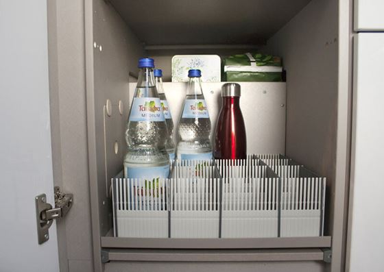 PURVARIO SYSTEM DO SZUFLAD SZARE 8 szt.