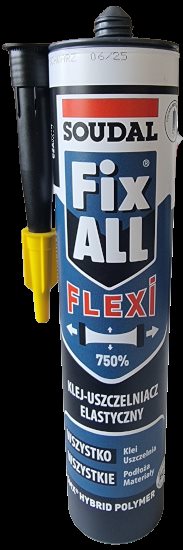 USZCZELNIACZ SOUDAL FIXALL 290 ml CZARNY