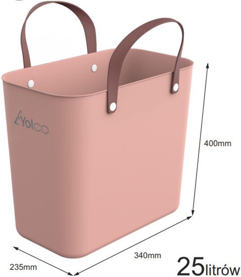 TORBA YOLCO MULTIBAG ALBULA 25L OLIWKA