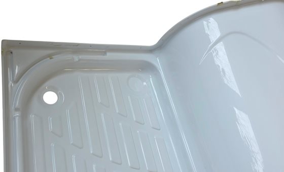 BRODZIK 105,5 x 80 cm BIAŁY