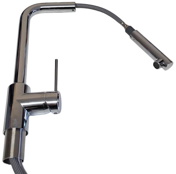 KRAN BATERIA ARGO 35 mm CHROM MAT WYSOKA KUCHENNA