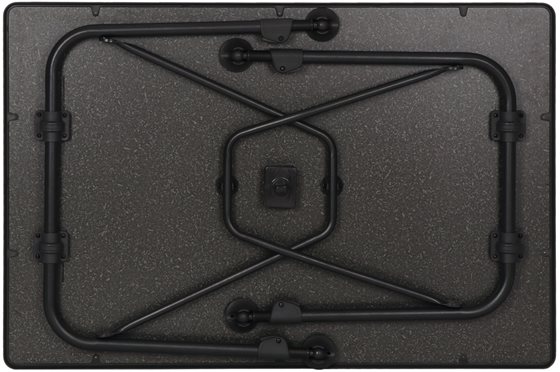 STÓŁ WESTFIELD 100 AIRCOLITE BLACKLINE 100x68 cm