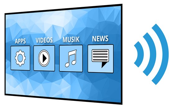 TELEWIZOR MEGASAT ROYAL IV 19" SMART TV