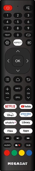 TELEWIZOR MEGASAT ROYAL V 22" SMART TV