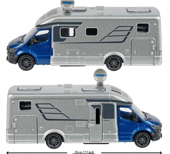 ZABAWKA "KAMPER HYMER 1:43