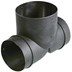 ZŁĄCZE TRÓJNIK RURY POWIETRZA 2x 72/65 mm 1x 80 mm T TRUMA