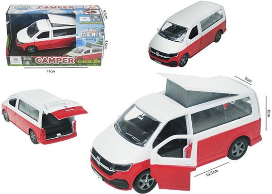 ZABAWKA "AUTO VW BUS T6.1 2019 CAMPER 13,5 cm