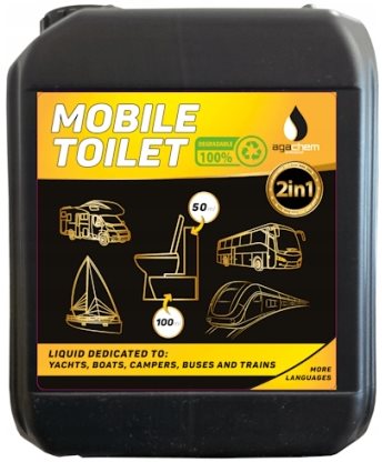 PŁYN DO TOALET AGACHEM MOBILE TOILET 5L