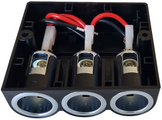 ADAPTER 12-24V 16A 3x16A PROCAR