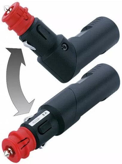 WTYCZKA UNIWERSALNA 8A 12-24V KĄTOWA PROCAR