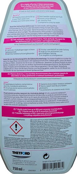 PŁYN THETFORD AQUA RINSE KONCENTRAT 750 ml