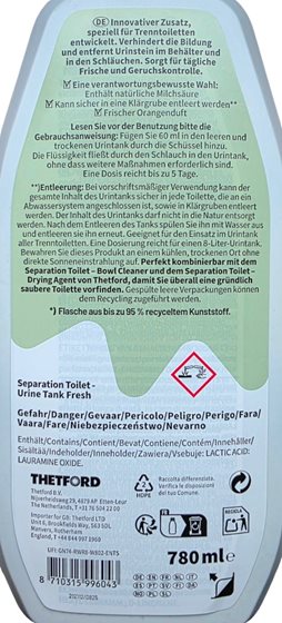 PŁYN THETFORD URINE TANK FRESH 780 ml