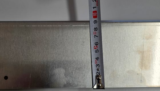 MOCOWANIE PANELA SPOILER 680MM /ALU/2SZT.