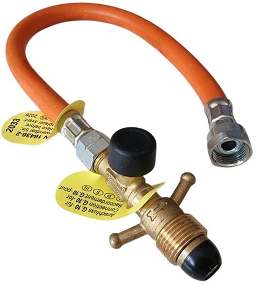 WĄŻ PRZEWÓD GAZOWY TRUMA G10 Z ZABEZPIECZENIEM 45CM