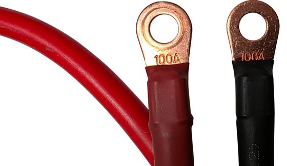 KABLE DO AKUMULATORA 60cm M8 16mm2