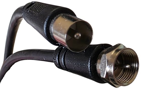 KABEL ANTENOWY KONCENTRYCZNY MISTRAL CZARNY 6m