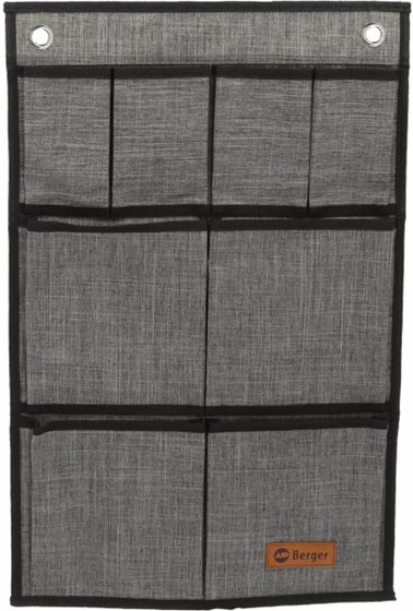 ORGANIZER BERGER MILO MULTI TORBA WISZĄCA SZARA 38x58,5 cm