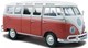 ZABAWKA "AUTO VW BUS T1 SAMBA 1:25