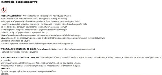 WOSHUP! PŁYN DO USUWANIA ŻYWICY Z POJAZDÓW SPRAY 1l